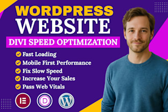 build a fast loading divi business website and perform divi speed optimization