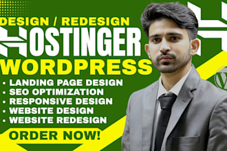 hostinger website design hostinger wordpress website redesign hostinger website