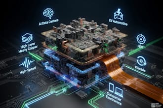 do high layer high speed heavy copper hdi pcbs for ai data centers ev automotive