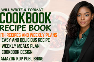 cookbook recipe book, book formatting keto recipe book writing, meal plan recipe