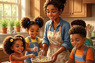 children book illustration kids illustrator cartoon picture book illustration