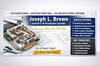do auto cad 2d floor plan, 3d floor plan design