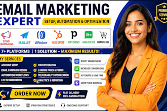 zoho campaigns mailjet aweber hubspot pipedrive mailerlite omnisend