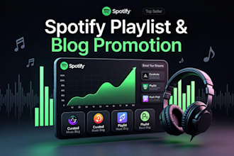 submit your song to spotify playlist curators and music blogs