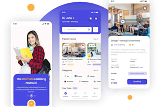 develop e learning app, educational app, kid learning app, language learning app