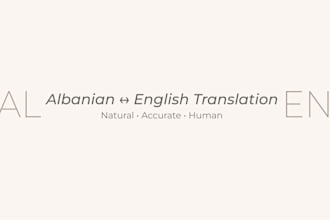 translate albanian to english and english to albanian
