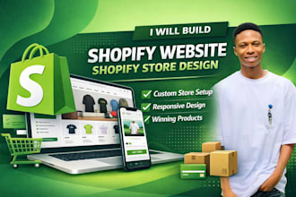 build , shopify website shopify store design