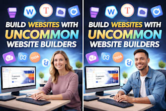create stunning zyro tilda carrd business dropshipping custom websites
