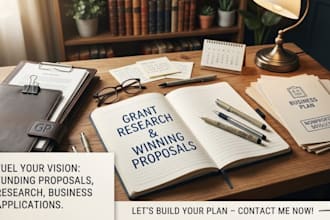 do professional grant writing, grant research, and non profit grant proposals