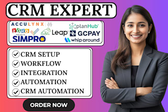simpro  zoho project acculynx gcpay revit plan hub whiparound leap foundation
