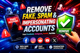 takedown,report,remove defamation,harassing, copyright facebook instagram dmca