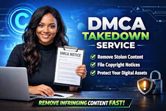 file dmca takedown to remove stolen content fast