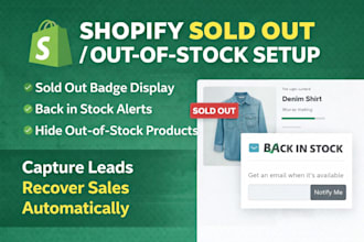 fix sold out or out of stock issues on shopify