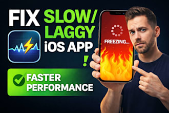 fix slow ios app, lag, freezing and reduce load time