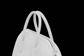 design realistic 3d handbag, luxury bag model and product rendering
