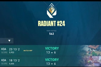 provide radiant valorant coaching