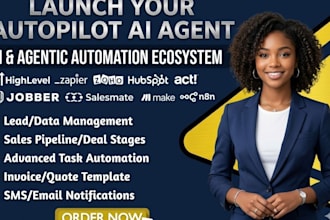 set up ai CRM automation for lead generation and follow up