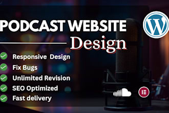 build wordpress podcast website, ministry, church, spiritual messages website