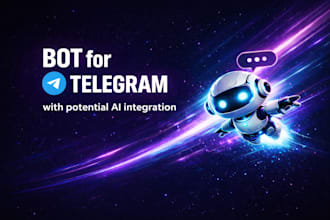 build a custom telegram bot for your business