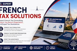 expert french tax consulting, french tax return preparation, expat tax assistant