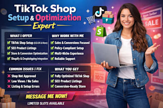 setup manage tiktokshop fix tiktok shop approval issues tiktokshop promotion