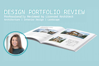 review your architecture portfolio professionally