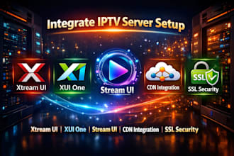 setup or fix xui or xtream admin panel server