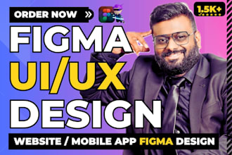 do figma website UI UX design mobile app screen notion landing page