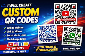 create custom qr code for your social media