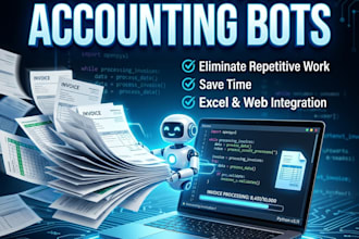 automate your repetitive accounting and invoice data entry using python