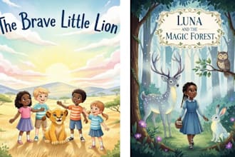 illustrate children storybook illustration watercolor