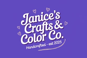 design unique handmade crafts logo
