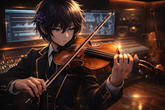 compose catchy japanese anime opening theme music for your game or novel