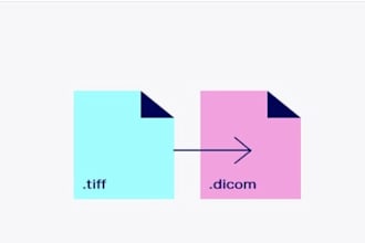 convert large tif files to dicom and or stl files