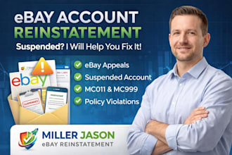 reinstate your ebay account for mc011, mc999, vero suspension and appeal letter