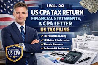 do us cpa tax return financial statement us tax return us cpa letter tax filing