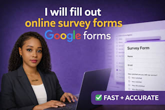 promote your online survey to 5000 active responders to fill your online form