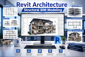 model your building architecture and structure in autodesk revit