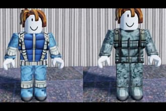 create a roblox avatar matching concept art