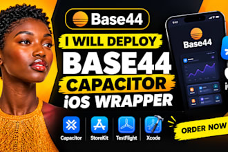 deploy base44 capacitor ios wrapper with storekit, testflight and xcode