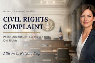 draft a police misconduct civil rights complaint