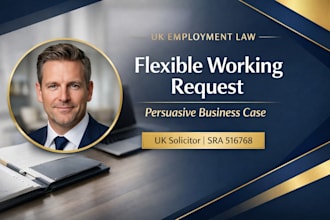 draft a persuasive flexible working request as a UK solicitor