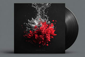 design anime cartoon cover art for your album cover artwork