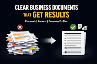 write business proposals, reports and company documents that convert