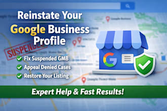 reinstate suspended google business profile gmb and fix suspension issues