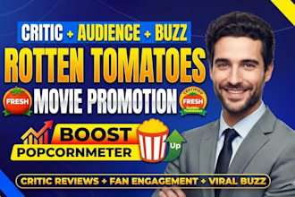do viral rotten tomatoes movie promotion to increase in popcornmeter