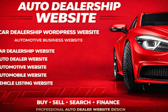 design automotive car dealership auto parts rental  autoblog woocommerce website