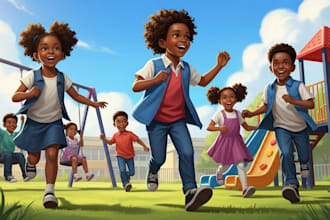 illustrate african american childrens book illustrations water colour storybook