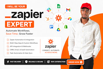 build and fix zapier workflows and integrations