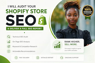 audit your shopify store SEO and give a full report